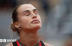 Aberto da França 2026: Aryna Sabalenka perde outro Grand Slam após derrota para Diana Schneider em Paris