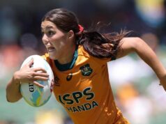 O título mundial feminino da Austrália de sete anos foi perdido para os homens