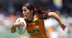 O título mundial feminino da Austrália de sete anos foi perdido para os homens