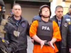 Eles capturam Andres Plein Acosta, fugitivo associado ao tráfico de drogas em Santa Fé