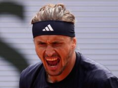 Zverev terminou com sua primeira vitória no Grand Slam