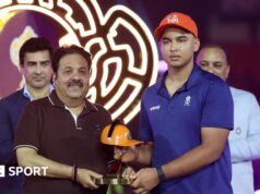 Vaibhav Suryavanshi: jovem de 15 anos ganha carro pelas conquistas da temporada do IPL