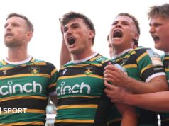 Semifinal da Prem: Northampton Saints 45-31 Leicester Tigers – Furbank double ajuda os anfitriões a chegar à final
