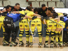 Villa-Sana marcou o primeiro gol da final da OK Liga Iberdrola