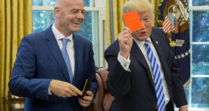 “Irã, Trump e seu escravo Infantino”