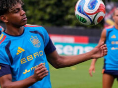 Nico e Lamine já estão treinando com o grupo