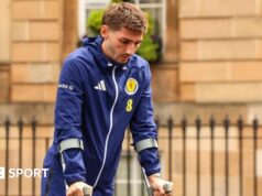 Escócia: Billy Gilmour admite luta com o sonho da Copa do Mundo apagado