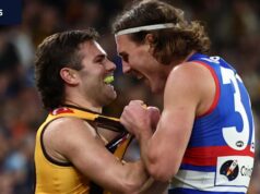 A estrela do Hawthorn Hawks, Nick ‘The Wizard’ Watson, falou, mas foram Marcus Bontempelli e os Western Bulldogs que fizeram o mesmo.