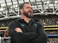 Andy Farrell: Decisão fácil de assinar novo contrato, diz técnico da Irlanda