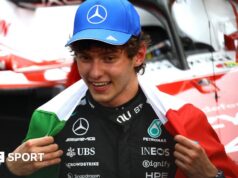 Resultado do Grande Prêmio de Mônaco: Cammy Antonelli vence corrida caótica de Lewis Hamilton
