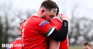 Cruzados do Norte de Gales perderam para o London Broncos por 134-0.