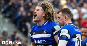 Bath 24-22 Leicester Tigers: Bath marca uma semifinal em casa com uma vitória por pouco