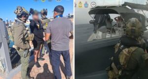 Dylan Cvek: Motociclista Qld esbofeteado por TRG após ousar tentar contrabandear suspeitos em um iate de luxo de Exmouth