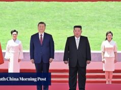 Pyongyang estendeu o tapete vermelho enquanto Xi Jinping recebia uma grande recepção
