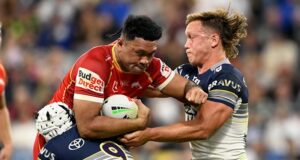 Dolphins venceram Cowboys no Qld derby para marcar a quinta vitória consecutiva da NRL