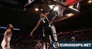 Wembanyama perdeu 32 pontos, o Spurs deu a volta por cima em Nova York.