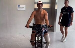Billy Smith reflete sobre o acidente da bicicleta elétrica