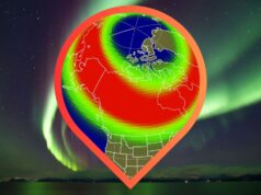 Uma CME de entrada irá provocar impressionantes luzes do norte no norte dos EUA esta noite
