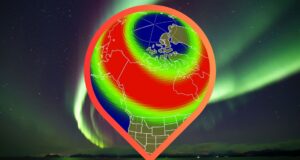 Uma CME de entrada irá provocar impressionantes luzes do norte no norte dos EUA esta noite