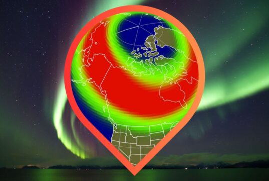 Uma CME de entrada irá provocar impressionantes luzes do norte no norte dos EUA esta noite