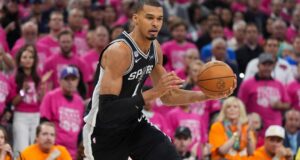 New York Knicks volta para vencer o Spurs de Wembunyama no jogo de abertura das finais da NBA