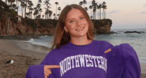 Northwestern Lands 2027 Verbal da campeã estadual CIF Bella Parker
