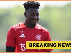 Man United em posição estranha com Andre Onana retornando ao clube