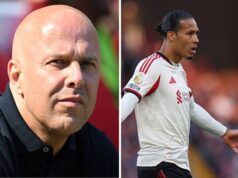 Virgil van Dijk quebra o silêncio após o chute chocante de Arne Slot