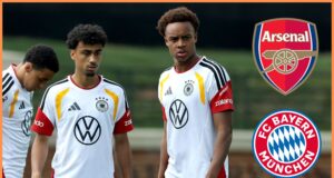 Arsenal vence transferência de Nathaniel Brown pelo Bayern