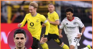 Arsenal está de olho na transferência de Nathaniel Brown do Eintracht Frankfurt
