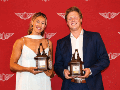 Prêmio Cutino para Ryder Dodd da UCLA e Emily Ausmus da USC