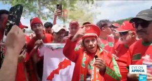 Os torcedores marroquinos se preparam para o primeiro jogo da Copa do Mundo. Isso foi impulsionado pelo sucesso da AFCON.