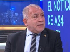 Luis Juez pediu para sair da brecha e o rosto de Indio Solari destacou a política do El Intransigente.