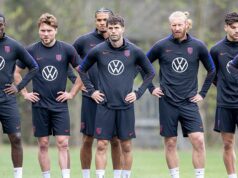 A USMNT ainda permanece no meio