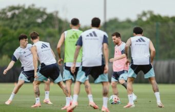 Messi trabalhou pela primeira vez com o grupo no Kansas e nas três áreas a serem definidas