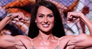 Conheça a estrela do boxe Misfits, Little Bellsy, a polêmica ex-WAG famosa por suas ousadas roupas acima do peso