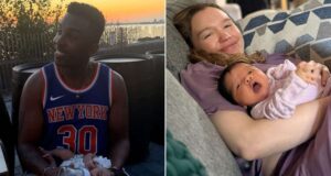 O vencedor de ‘Survivor’, Kyle Frazier, reflete sobre a paternidade e a privação de sono após dar as boas-vindas ao bebê com sua esposa Maggie (exclusivo)