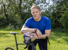 A família do rugby se une para apoiar Lewis Moody em seu desafio beneficente de ciclismo
