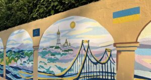 Mural coletivo ucraniano é inaugurado no bairro de Corvito, em Milão