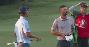 O vencedor do PGA Tour perdeu um ponto crucial no Aberto dos Estados Unidos ao quebrar uma regra no buraco final da qualificação.
