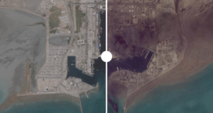 Imagens de satélite mostram destruição da guerra EUA-Israel contra o Irã | Guerra EUA-Israel e notícias sobre o Irã