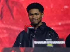 Eddie Hearn diz que Shakur Stevenson está comprometido com o Zaffa Boxing.