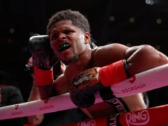 Shakur Stevenson e Devin Heaney concordam na batalha do peso catch nas redes sociais.