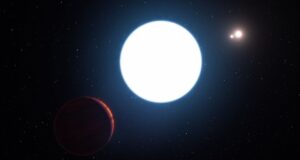 Este sistema estelar cria um raro eclipse triplo. Aqui está o que parece