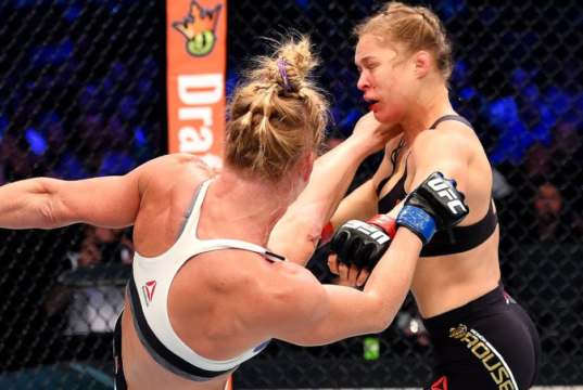 Holly Holm responde à ameaça de nocaute de Ronda Rousey: “Ela não quer isso”