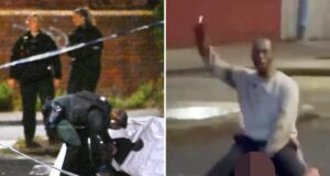 Um migrante somali foi preso por supostamente tentar decapitar uma vítima no meio de uma rua da Irlanda do Norte