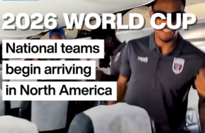 Copa do Mundo de 2026: seleções começam a chegar à América do Norte