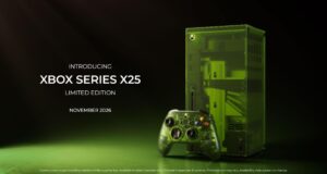 O console Xbox do 25º aniversário da Microsoft chega em verde translúcido