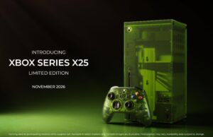 O console Xbox do 25º aniversário da Microsoft chega em verde translúcido