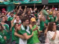 A seleção do México marcou o primeiro gol da Copa do Mundo